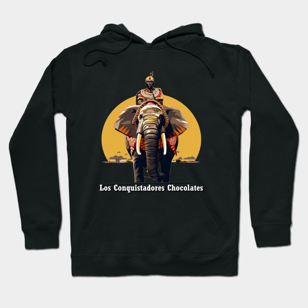 Los Conquistadores Choclates Hoodie by Joe Neckbone's Hangout